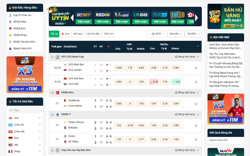 7MCN - Website 7M Chuyên Livescore Và Dữ Liệu Bóng Đá 7 7M CN: Nền Tảng Livescore & Dữ Liệu Bóng Đá Tốc Độ Cao